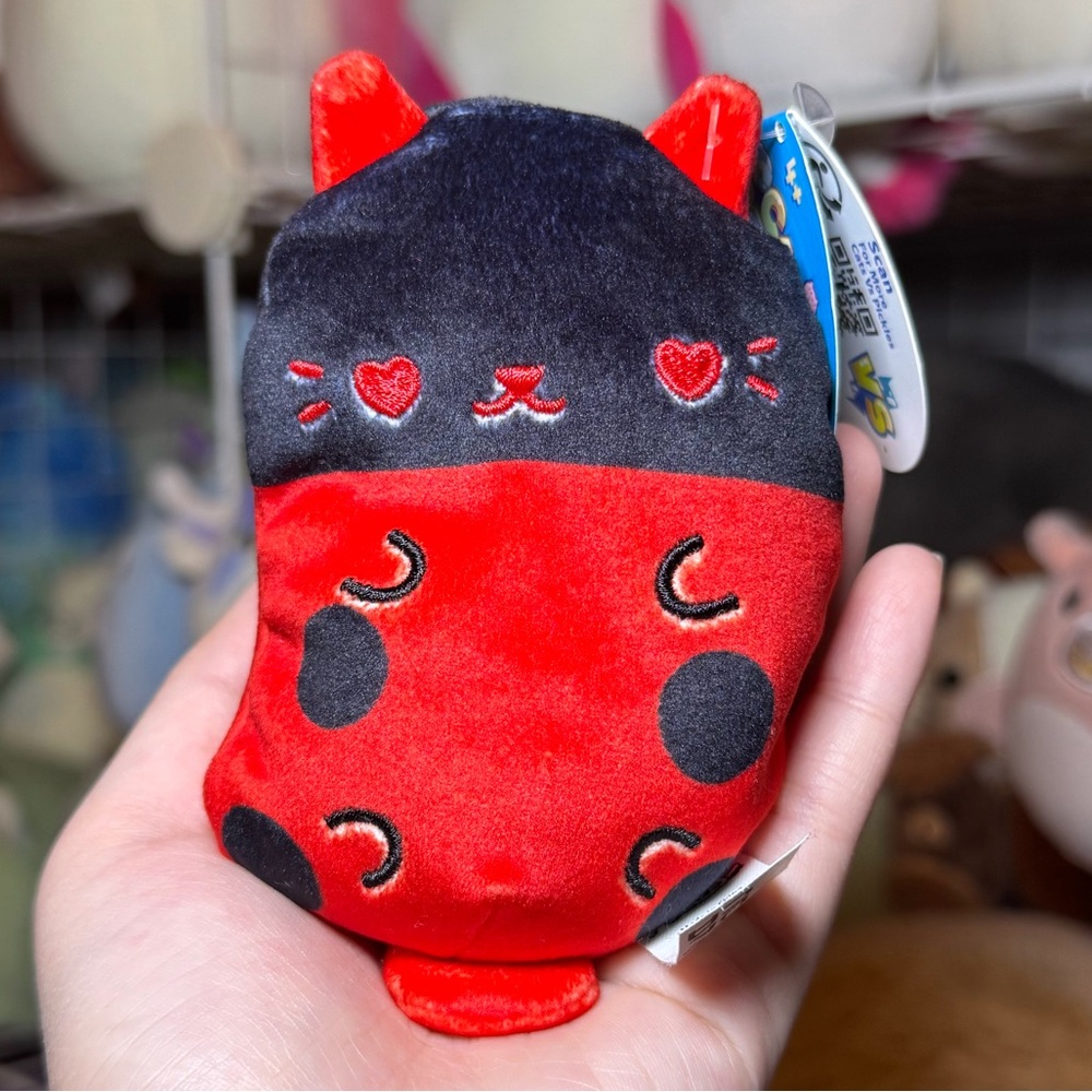 Cats vs Pickles CVP by Cepia “Ladybug” Bean 4” Stuffed Plush